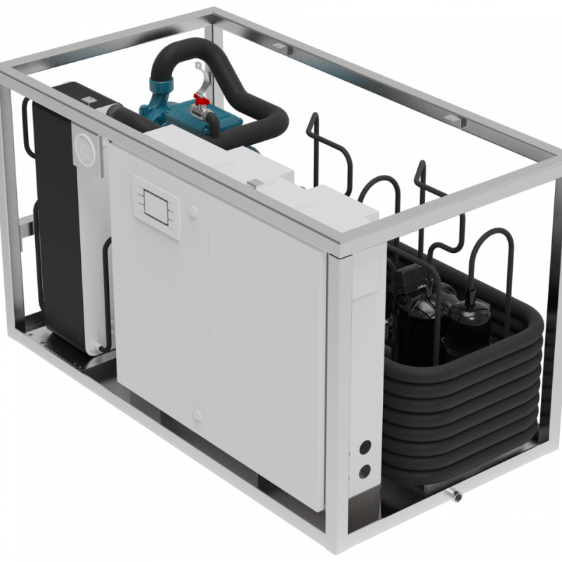 Condaria PCWM 54003 Water Chiller | Monofásico con Compresor de Velocidad Variable Condaria PCWM 54003 Water Chiller | Monofásico con Compresor de Velocidad Variable