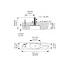 Airmar B260-526T-HDD 50/200 kHz Dual-Frequency Transducer