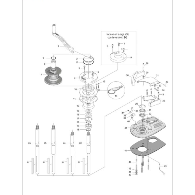 Quick DR4 – Roldana para Cadena 10 mm | MD Island Supply Quick DR4 – Roldana para Cadena 10 mm | MD Island Supply