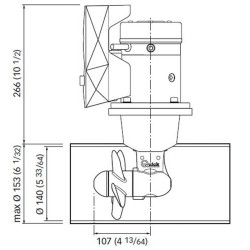 Quick BTQ 140-40 Bow Thruster 12V | MD Island Supply