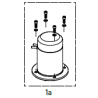 Quick 12V 1.5 kW Motor for BTQ 125 Bow Thruster – Original Replacement | MD Island Supply