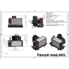 Fan coil AH1 - 5,000 BTU/h - Frigomar | Efficient Air Conditioning for Boats