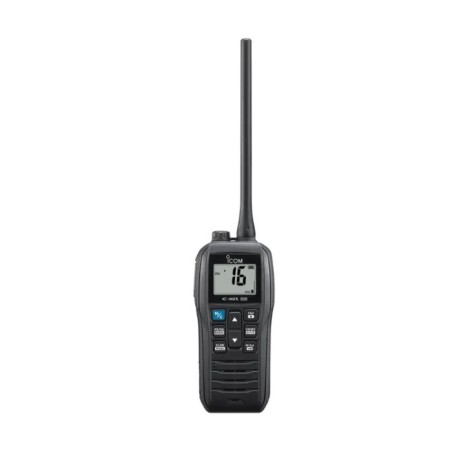Icom IC-M25 EVO VHF Portable Black | Floating Marine Radio at MD Island Supply