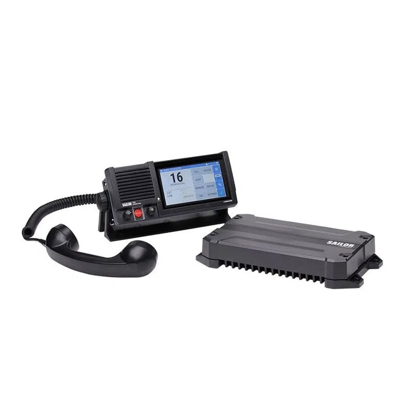 Emisora VHF Fija SAILOR 7222 Clase A DSC – Comunicación marítima profesional