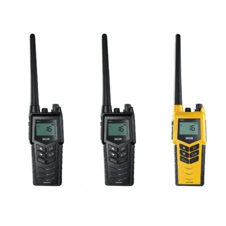 SP3520B Portable VHF GMDSS Sailor | Professional Marine Radio at MD Island Supply