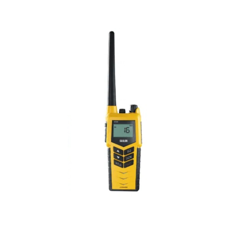 SP3520B Portable VHF GMDSS Sailor | Professional Marine Radio at MD Island Supply