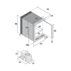 IM XT OCX2 Refill Fabricador de Hielo Vitrifrigo | Producción Eficiente de Hielo