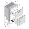 Vitrifrigo DRW180A  drawer fridge/freezer