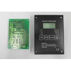 Chiller organizer Display 2 Compressors black