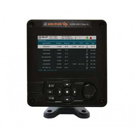 AIS A200 - Transmitter/Receiver with Class A Display | Advanced Navigation Technology