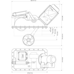 Hélice de Proa Quick BTR 185-105 24V 105 Kgf | MD Island Supply