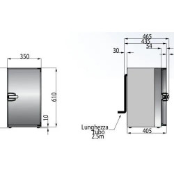 Frigonautica: 42 Liter Compact Refrigerator with Integrated Evaporator