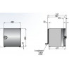 Frigonautica: 60 Liter Compact Refrigerator with Integrated Evaporator