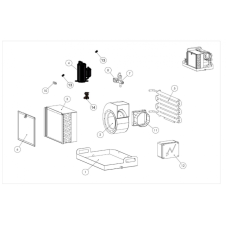 DFV12 frosty spare parts